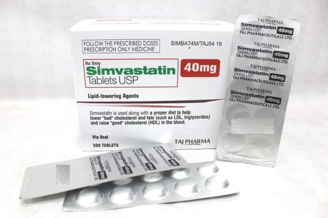 Simvastatin Tablets USP 40mg