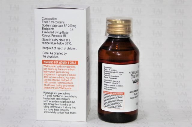 Sodium Valproate 200mg/5ml Solution