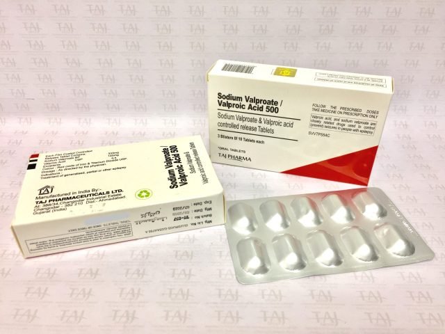 Sodium Valproate & Valproic acid Controlled Release Tablets 500mg