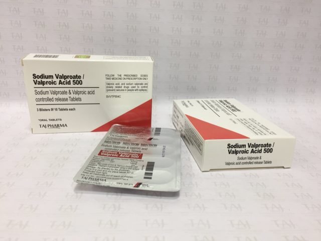 Sodium Valproate & Valproic acid Controlled Release Tablets 500mg