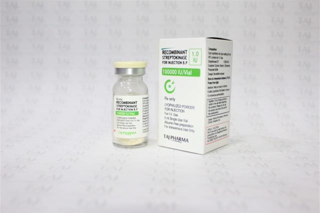 Recombinant Streptokinase for Injection BP 1,00,000 IU (0.1MIU)