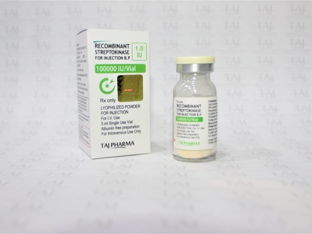 Recombinant Streptokinase for Injection BP 1,00,000 IU (0.1MIU)