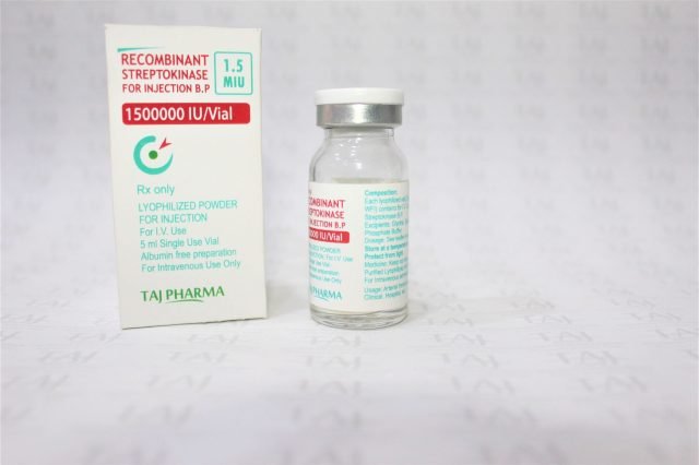Recombinant Streptokinase for Injection BP 15,00,000IU (1.5MIU)