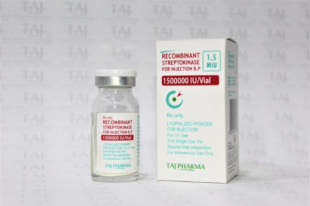 Recombinant Streptokinase for Injection BP 15,00,000IU (1.5MIU)