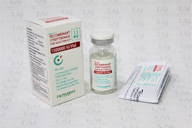 Recombinant Streptokinase for Injection BP 15,00,000IU (1.5MIU)