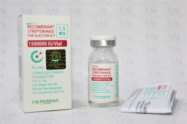 Recombinant Streptokinase for Injection BP 15,00,000IU (1.5MIU)