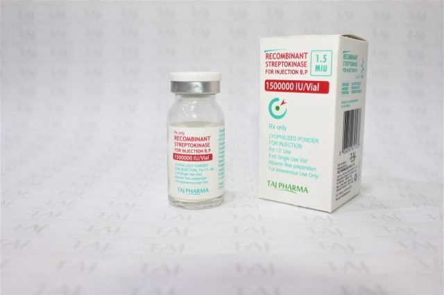 Recombinant Streptokinase for Injection BP 15,00,000IU (1.5MIU)
