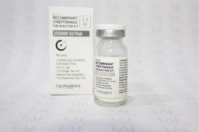 Recombinant Streptokinase for Injection BP 2,50,000IU(0.25MIU)