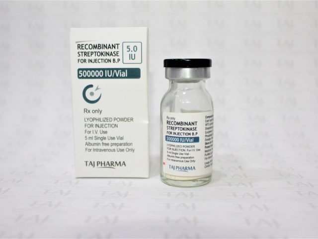 Recombinant Streptokinase for Injection BP 5,00,000 IU (0.5MIU)