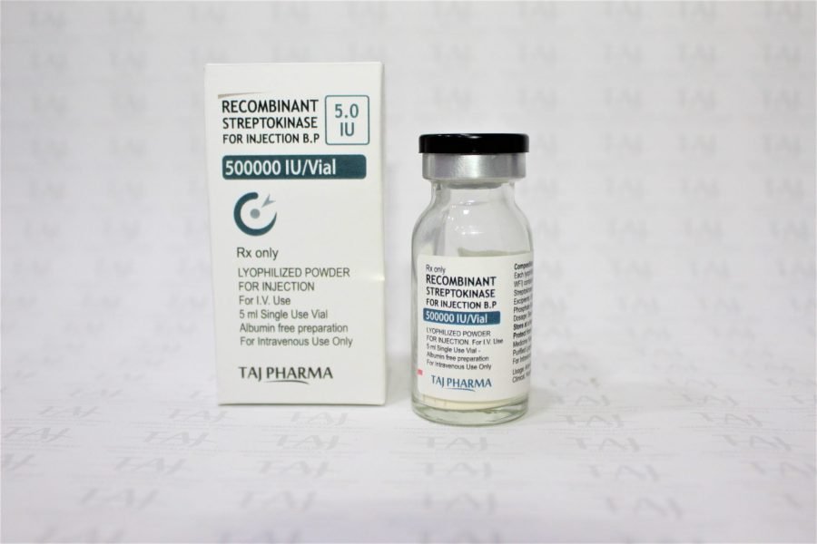 Recombinant Streptokinase for Injection BP 5,00,000 IU (0.5MIU)