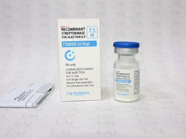 Recombinant Streptokinase for Injection BP 7,50,000IU (0.75MIU)