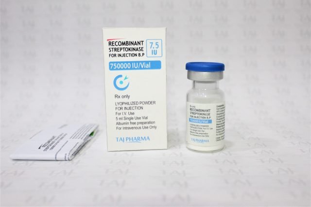 Recombinant Streptokinase for Injection BP 7,50,000IU (0.75MIU)