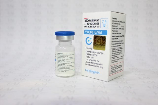 Recombinant Streptokinase for Injection BP 7,50,000IU (0.75MIU)