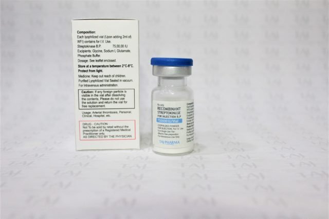 Recombinant Streptokinase for Injection BP 7,50,000IU (0.75MIU)