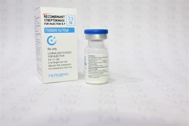 Recombinant Streptokinase for Injection BP 7,50,000IU (0.75MIU)