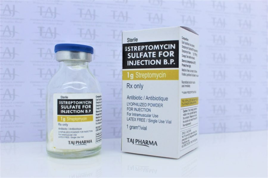 Streptomycin Sulfate for Injection BP 1g Manufacturers India