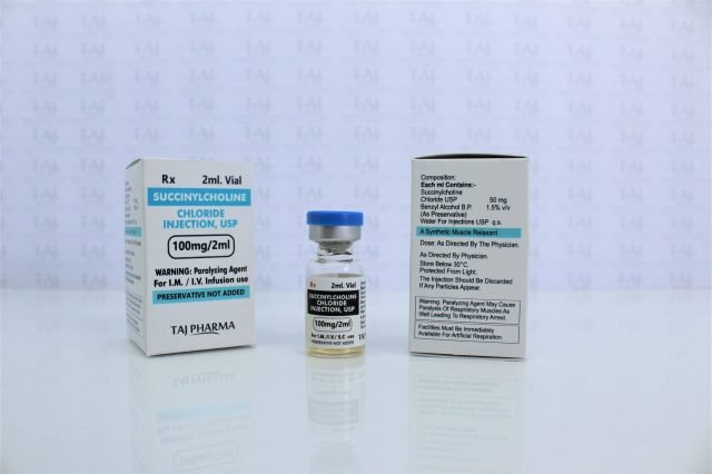 Succinylcholine Chloride Injection USP 100mg/2ml