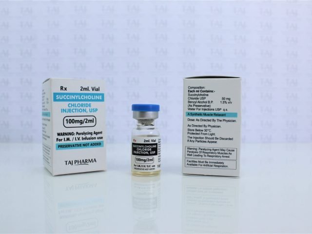 Succinylcholine Chloride Injection USP 100mg/2ml