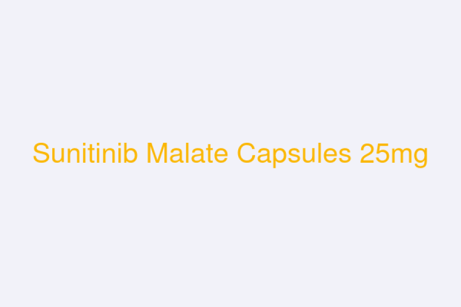 Sunitinib Malate Capsules 25mg
