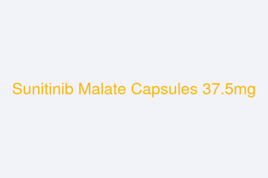Sunitinib Malate Capsules 37.5mg