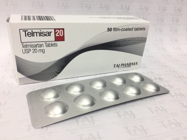 Telmisartan Tablets USP 20mg (Telmisar)