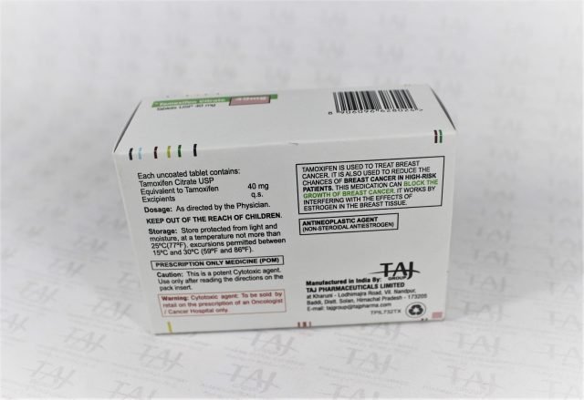  Tamoxifen citrate tablets USP 40mg