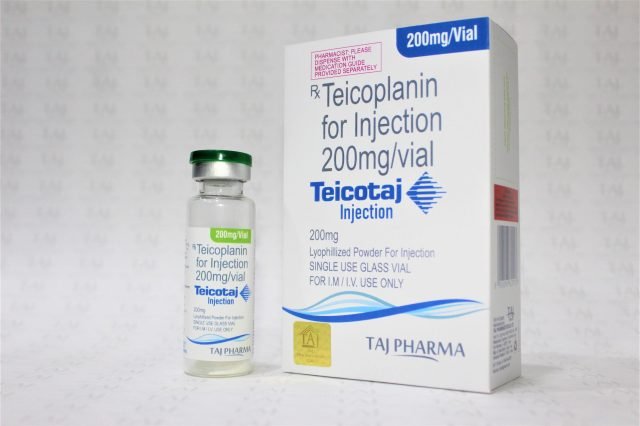 Teicoplanin for Injection 200mg (Teicotaj)