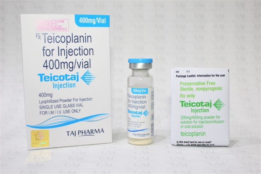 Teicoplanin for Injection 400mg (Teicotaj)