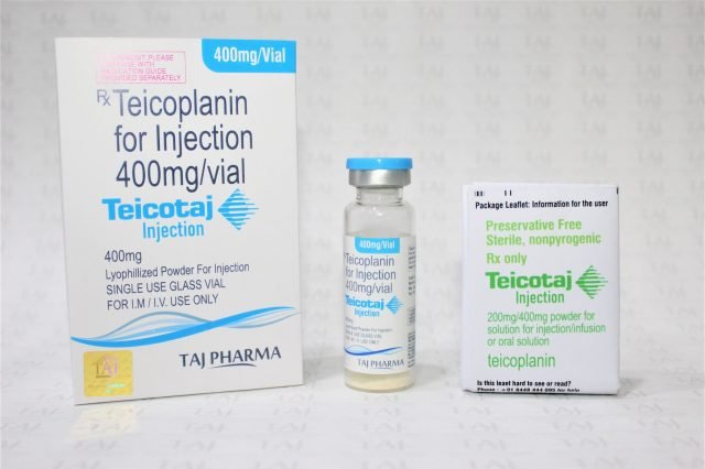 Teicoplanin for Injection 400mg (Teicotaj)