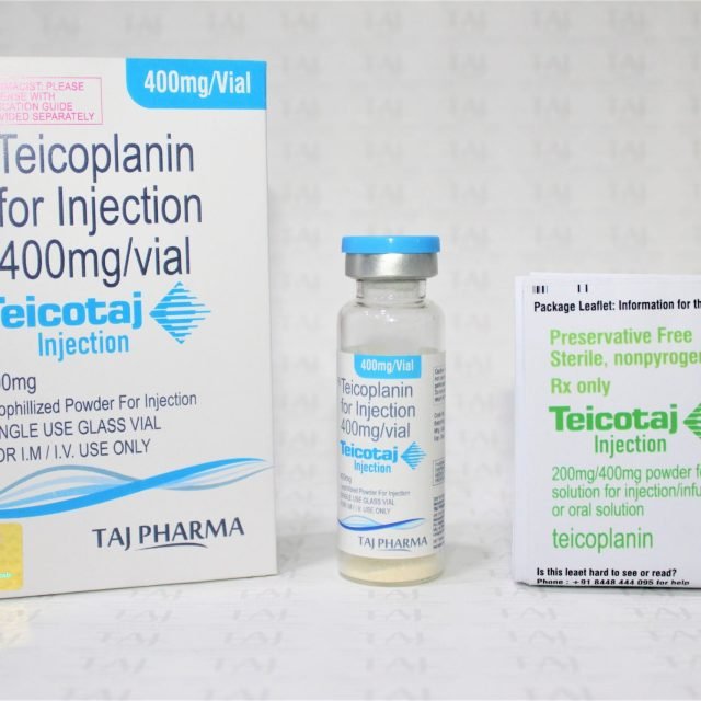Teicoplanin for Injection 400mg (Teicotaj)