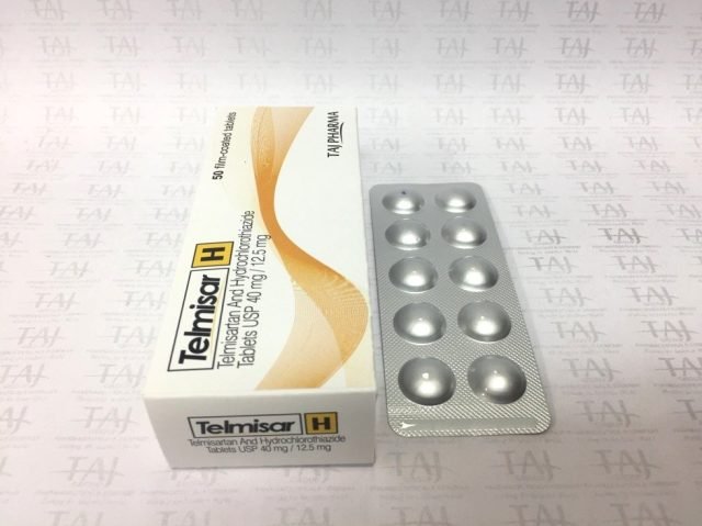 Telmisartan and Hydrochlorothiazide Tablets USP 40mg+12.5mg