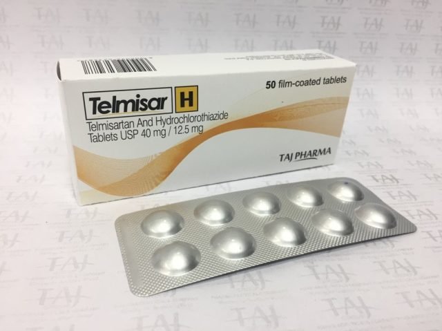 Telmisartan and Hydrochlorothiazide Tablets USP 40mg+12.5mg