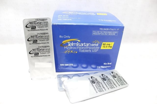 Telmisartan and Hydrochlorothiazide Tablets USP 80mg+12.5mg