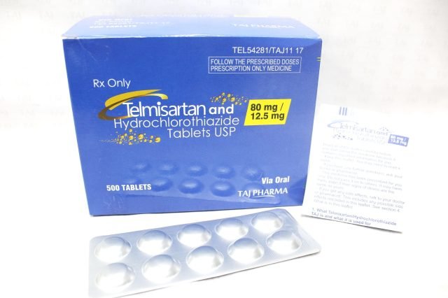 Telmisartan and Hydrochlorothiazide Tablets USP 80mg+12.5mg