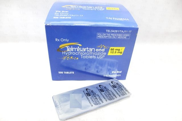Telmisartan and Hydrochlorothiazide Tablets USP 80mg+12.5mg