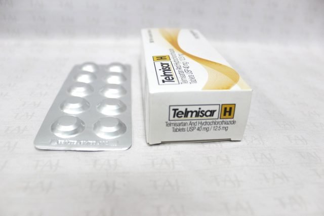 Telmisartan and Hydrochlorthiazide film coated Tablets USP 40mg and 12.5mg Taj Pharma Mumbai