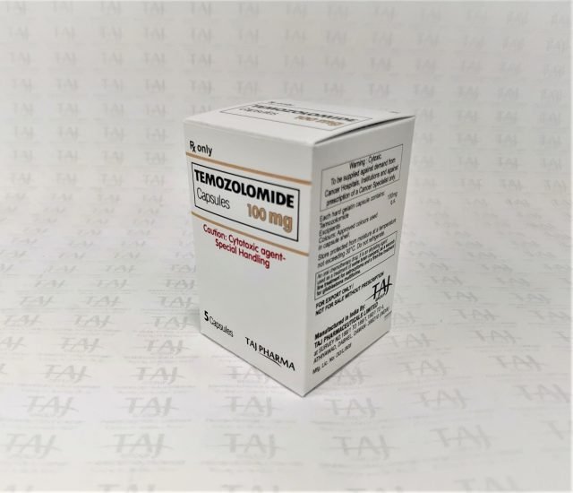 Temozolomide Capsules 100mg Taj Pharma 