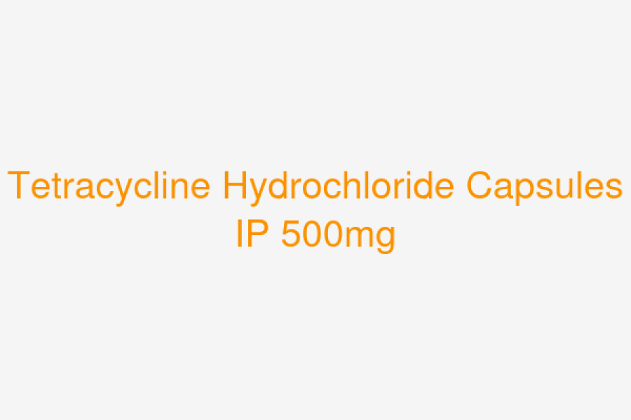 Tetracycline Hydrochloride Capsules IP 500mg