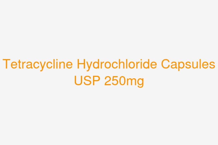 Tetracycline Hydrochloride Capsules USP 250mg