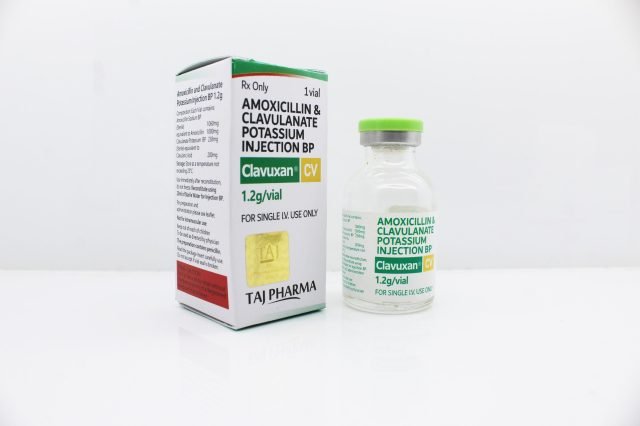 Amoxicillin and Clavulanate Potassium for Injection 1.2gm (Clavuxan CV)