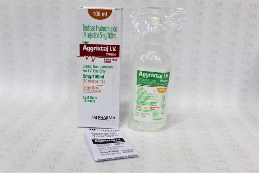 Tirofiban Hydrochloride I.V. Injection 5mg/100ml (Aggrixtaj)