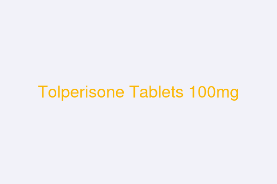Tolperisone Tablets 100mg (MIDOTAJ)
