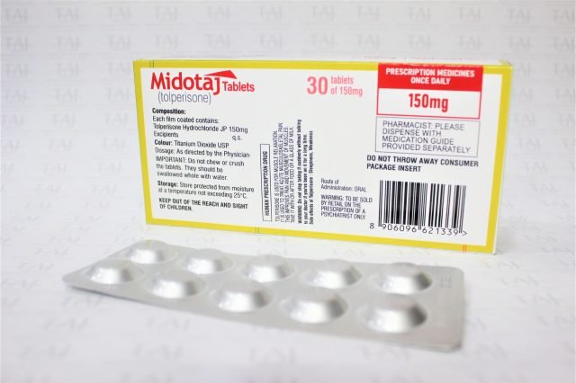 Tolperisone Tablets 150mg