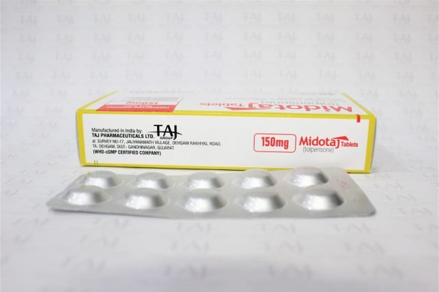 Tolperisone Tablets 150mg