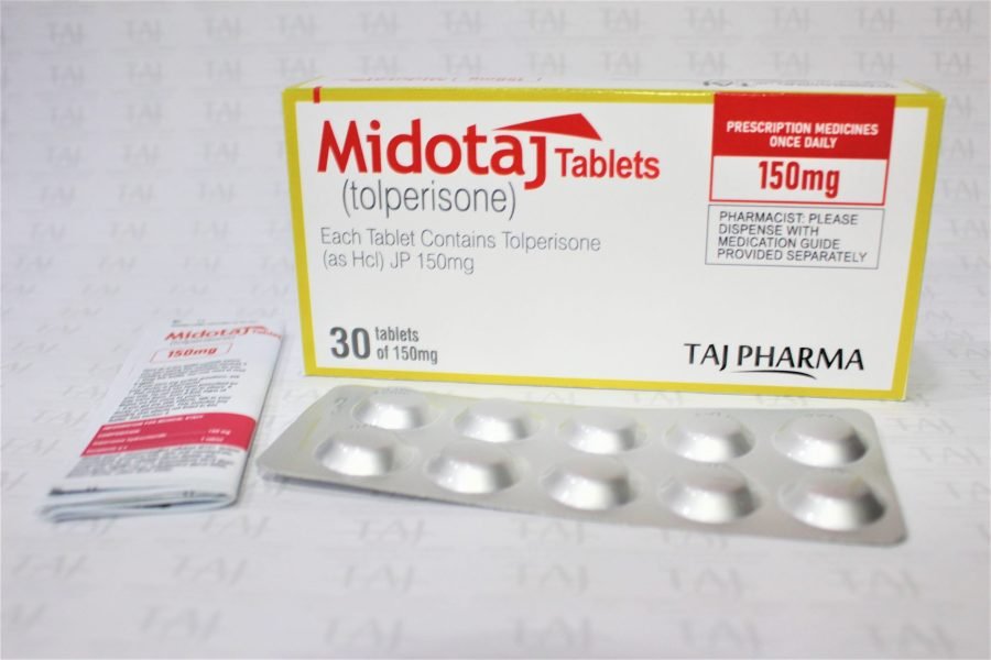 Tolperisone Tablets 150mg (MIDOTAJ)