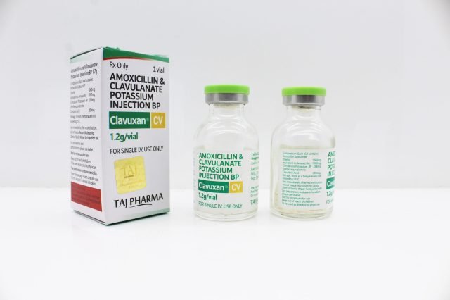 Amoxicillin and Clavulanate Potassium for Injection 1.2gm (Clavuxan CV)