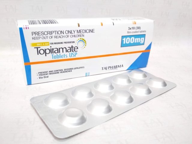 Topiramate Tablets USP 100mg