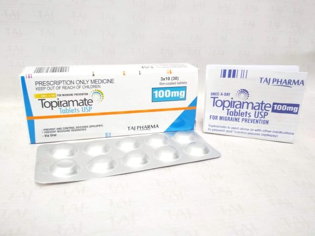 Topiramate Tablets USP 100mg
