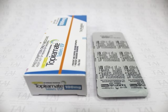 Topiramate Tablets USP 100mg Taj Pharmaceuticals