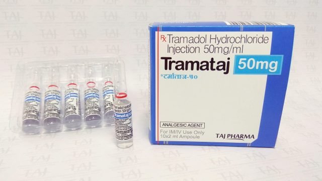 Tramadol Hydrochloride Injection 50mg/ml (TRAMATAJ 50) Taj Pharma
